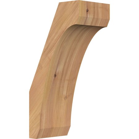 Ekena Millwork 5 1/2"W x 8"D x 16"H Legacy Smooth Knee Brace, Western Red Cedar BRC06X08X16LEC00SWR